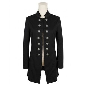 The Porter Collective Black Alchemy Long Sgt. Pepper Jacket Size Small